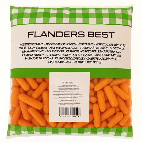 Zanahoria Baby Congelada Flanders 1 Kg