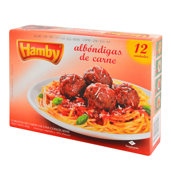 Albóndigas Hamby x12 Unidades