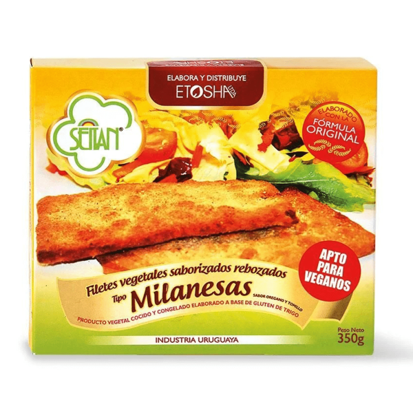 Milanesa de Seitán Saborizada Etosha x4 Unidades