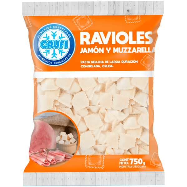 Ravioles Congelados Crufi 750g