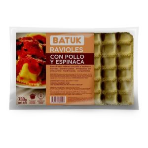 Ravioles Congelados Batuk 750g Pollo y Espinaca