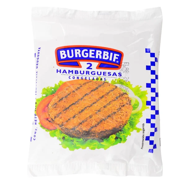 Hamburguesas Burgerbif x2 Unidades