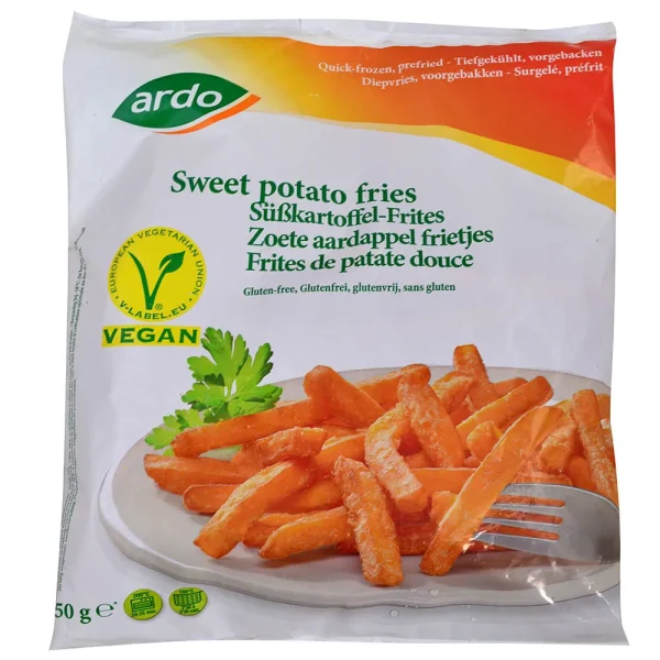 Bastones de Boniato Frito Congelados Ardo 450 gs