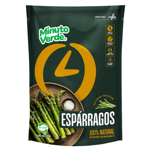 Espárragos Congelados Minuto Verde 350 gs
