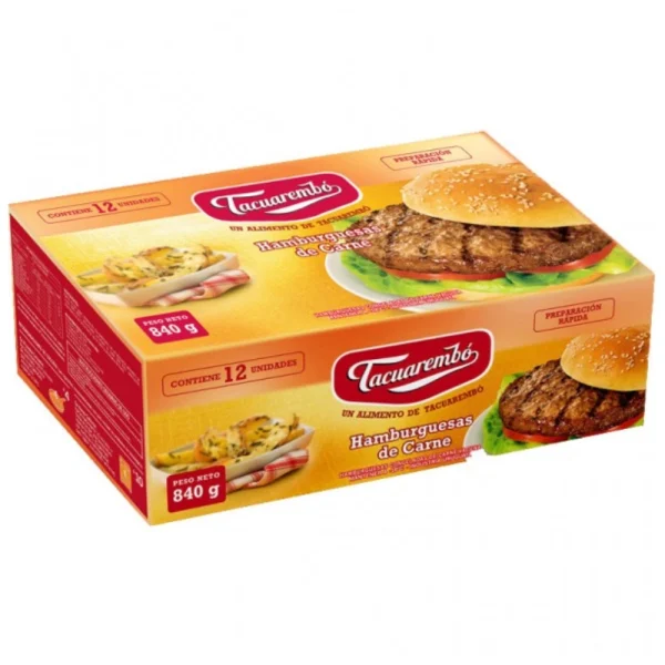 Hamburguesas Tacuarembó x12 Unidades