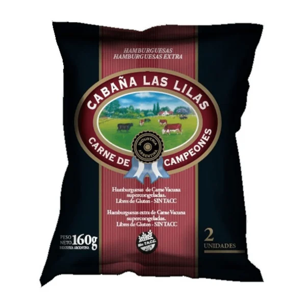 Hamburguesas Cabaña Las Lilas 2 unidades