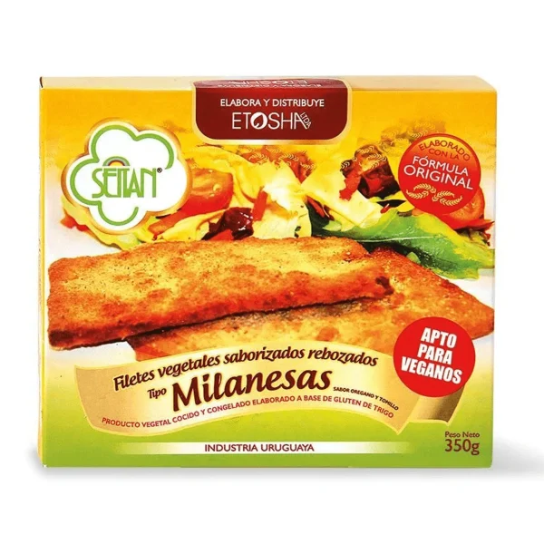 Milanesa de Seitán Saborizada Etosha 4 unidades