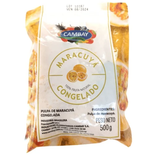 Maracuyá Congelado Cambay 500 g