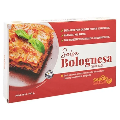 Salsa Congelada para Pastas Sabor & Salsa 400 g