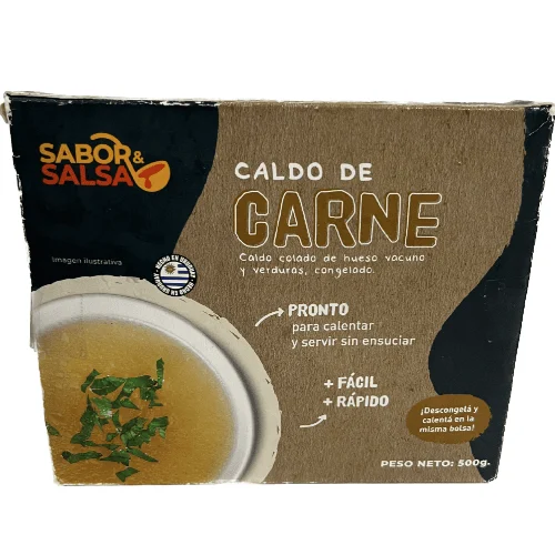 Caldo Congelado Sabor & Salsa 500 g