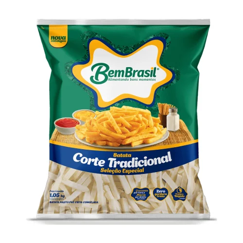 Papas Congeladas Bem Brasil 1 kg
