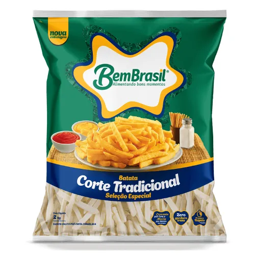Papas Congeladas Bem Brasil 2 kg