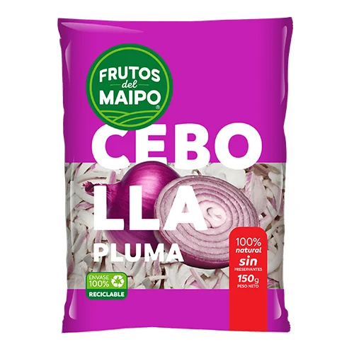 Cebolla Colorada Corte Pluma Frutos del Maipo 150 g